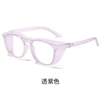 Photochromic plastic TR90 glasses with protection Blue Cut, with anti-fog protection KY3377变色防护镜