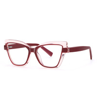 Plastic TR90 frames for glasses with Blue Ray Cut protection and flex hinges FOCUS FCS2219