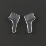 Стоппер - насадка на заушник, нескользящий ушной крючок, набор 100 пар