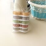 Мини-набор для мягких контактных линз + 5 контейнеров для хранения JH-5双联5个装