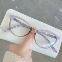 Оправа комбинированная (металл + TR90) с линзами Blue Ray Cut и флексами MAMO QQ7022