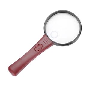 Magnifier with universal backlight, magnifying glass with handle 2B-4-XX, diameter: 75 mm, magnification: 3Х, 13X