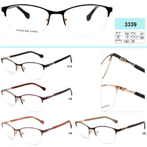 Оправа полуободковая металлическая GV3339