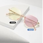 Очки пластиковые TR90 фотохромные с защитой от синего света 9723-GT