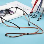 Шнурок-фиксатор для очков кожаный 78 см