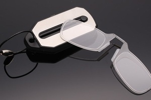 Пенсне для чтения портативное складное в брелке 001