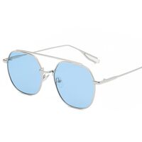 Солнцезащитные металлические очки с защитой UV400 2845-GT