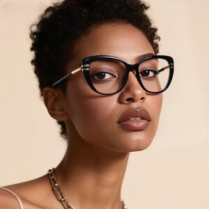 Оправа женская пластиковая из материала TR90, линзы с защитой от ультрафиолета и синего света FOCUS FCS2274