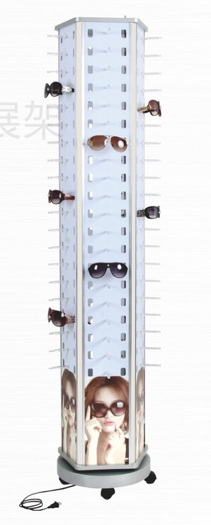 Стойка для демонстрации очков с подсветкой без замков HD713-1