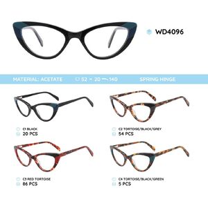 Plastic frames for glasses acetate material WD4096