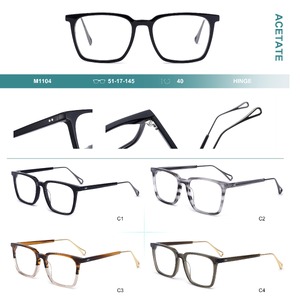 Acetate plastic frames for glasses Big City M1104