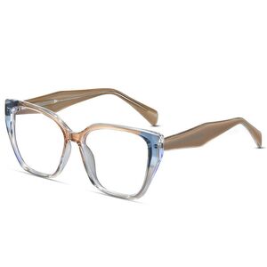 TR90 plastic frame or glasses with blue light protection, with spring hinges FA87220