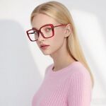 Plastic TR90 frames for glasses for women with UV and Blue Ray Cut protection FOCUS FCS2237