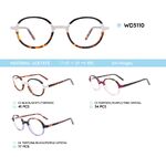 Plastic frames for glasses acetate material WD3110