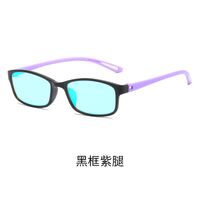 Blue Block TR90 glasses with blue light protection for colorblind people, with case TR13017-3色盲眼镜