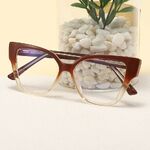 Plastic frame with anti-blue light protection lenses, with spring hinges Elit 5707-EL