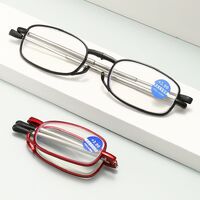 Folding metal reading glasses G009 with Blue ray cut protection with case, diopters from +1.00 to +4.00, RMC=62-64