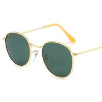 Поляризационные солнцезащитные металлические очки с защитой UV400 RB3447-GT