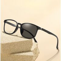 Photochromic plastic TR90 glasses for reading with protection Blue Cut, diopters from 0.00 to +4.00, KY008变色老花