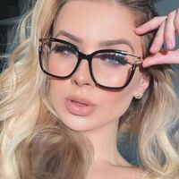 Очки пластиковые TR90 женские с защитой от синего света TR4904-TR5025-PN