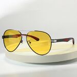 Очки металлические фотохромные с защитой от синего света 3000-GT