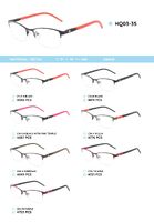 Металлическая оправа с дужками из материала TR-90 HQ03-35