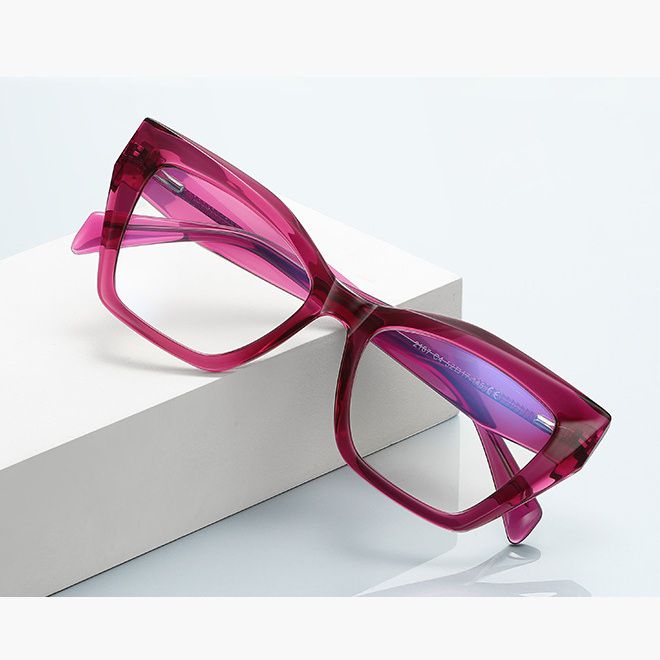 Plastic TR90 frames for glasses with Blue Ray Cut protection and flex hinges FOCUS FCS2167