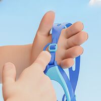 Очки для плавания детские (3-15 лет) водонепроницаемые с защитой от запотевания, с берушами, YK-YZW-YJ3023-YU