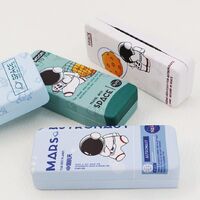 Футляр детский металлический для очков на магните 0013-XI