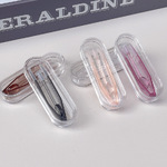 Пинцет пластиковый в индивидуальной упаковке в коробочке пенал, размер 5,8 см JM552透明夹套装