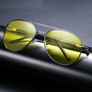 Очки-антифары антибликовые фотохромные солнцезащитные поляризационные с защитой UV400 для водителей FENQI 209