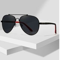 Поляризационные солнцезащитные металлические очки с защитой UV400 2923-GT