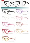 Acetate plastic frames for kids collection Big City 2121