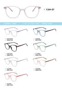 TR90 plastic eyeglasses frame FJ04-07