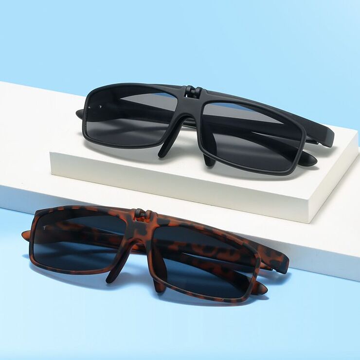 Folding polarized sunglasses TR90 KY903翻盖太阳镜