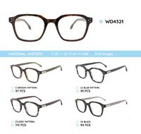 Plastic acetate eyeglasses frame WD4321