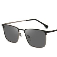 Очки металлические фотохромные с защитой от синего света 9682-GT