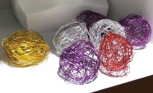 Шарики плетёные декоративные (цена за набор из 12 штук) 装饰失手的电线