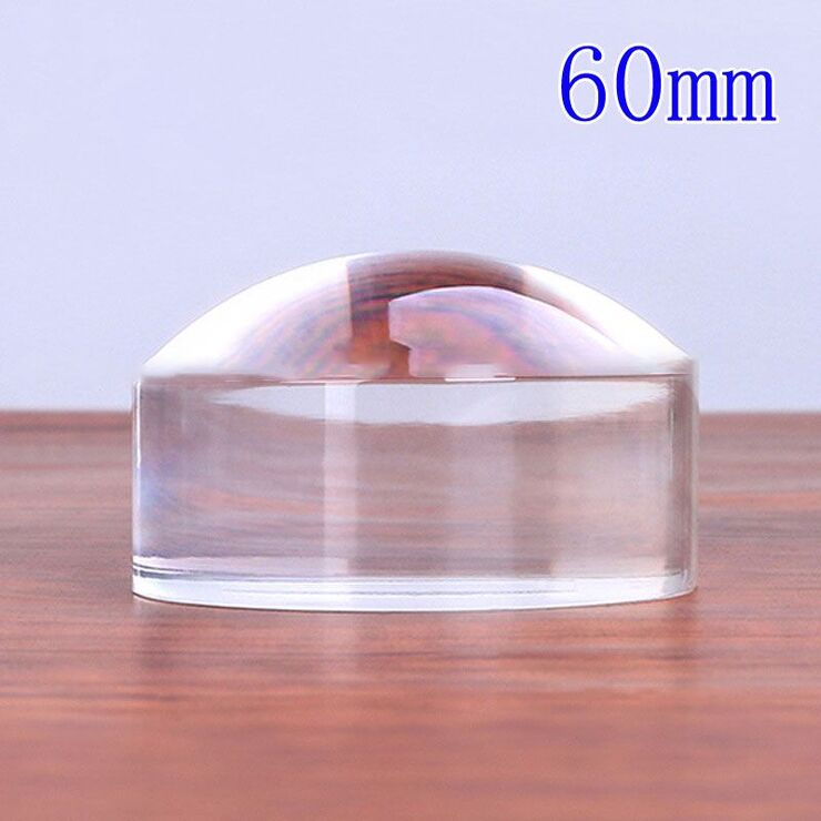 Reading magnifier, cylinder magnifying glass W60, magnification: 7X