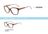 Plastic frames for glasses acetate material WD2046