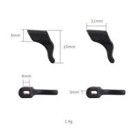 Стоппер - насадка на заушник, противоскользящий ушной крючок, 20*11*8 мм