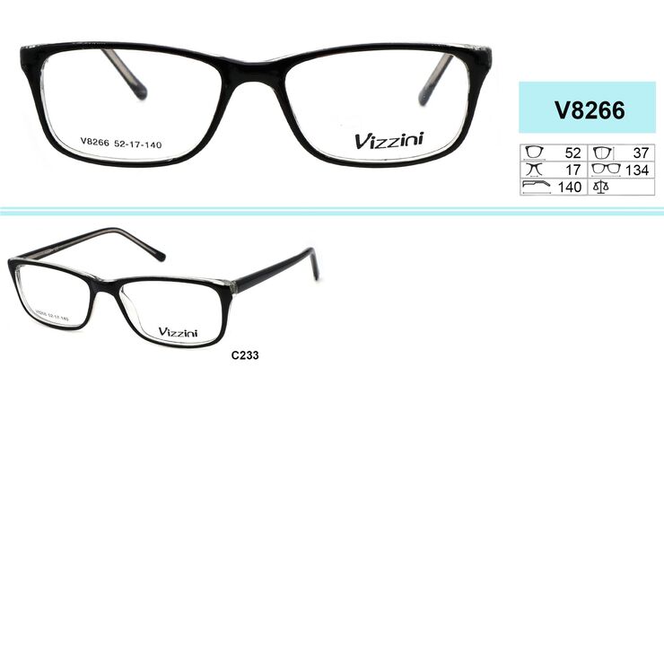Plastic frames for glasses VIZZINI V8266