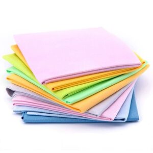 Салфетка большая для протирки линз в очках, 30*30 см (цена за 1 штуку)