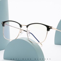 Photochromic Blue Block metal glasses with blue light protection F2713