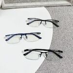 Металлические очки с защитой от синего света Blue Block FENQI F5916