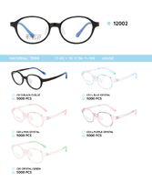 TR90 plastic eyeglasses frame for kids 12002