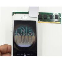 Микроскоп портативный для крепления на телефон 9882W, увеличение: 60X