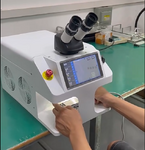 Сварочный аппарат настольный для точечной лазерной пайки и сварки для очков и ювелирных изделий YXS-W200, лазер - 100 Вт/150 Вт / 200 Вт