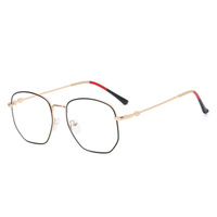 Металлические очки с защитой от синего света Blue Block F007