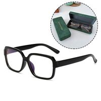 Plastic glasses with case, with blue light protection KY5218-2